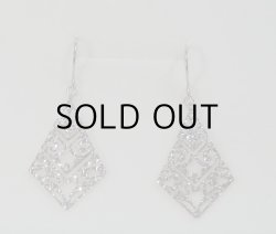 画像1: K18WGピアス