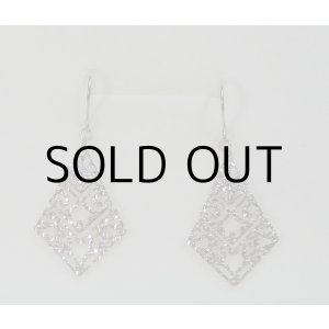 画像: K18WGピアス