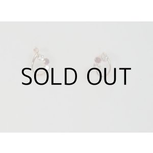 画像: K10(PG)キュービック、ガーネットピアス